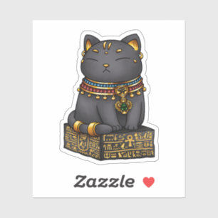 Whimsical Egyptian Cat God Bastet