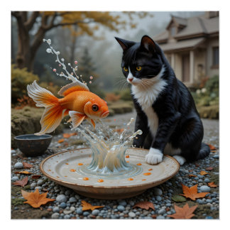 Whimsical Embroidered Encounter Poster