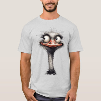 whimsical emu bird T-Shirt