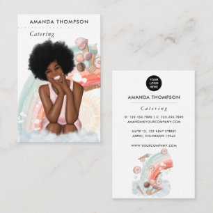 Whimsical Event Catering Business Card