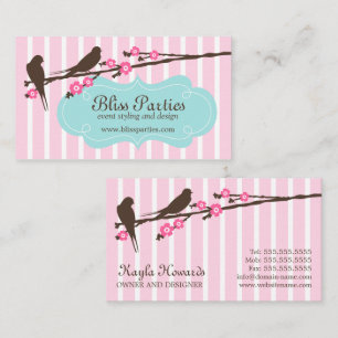 Whimsical Event Styling and Design Business Card