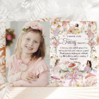 Whimsical Fairies Birthday Flower Garden Picture