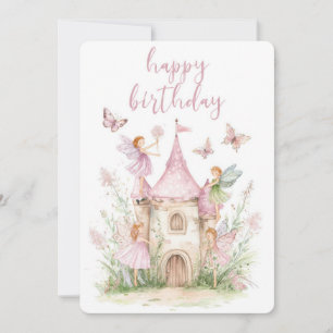 Whimsical Fairy Birthday Card