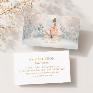 Whimsical Fairy Business Card