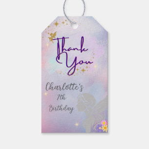Whimsical Fairy Girl Gift Tags