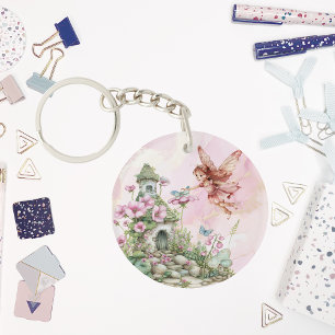 Whimsical Fairy Key Ring
