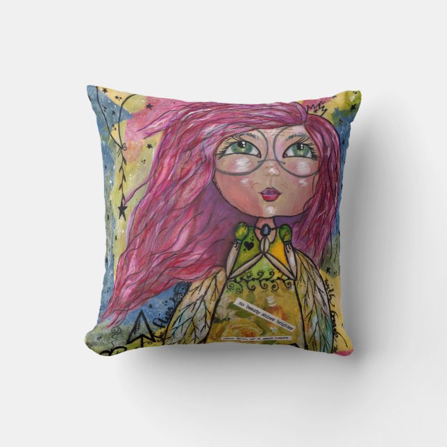 Whimsical Fairy - Starla LightHeart Cushion (Front)