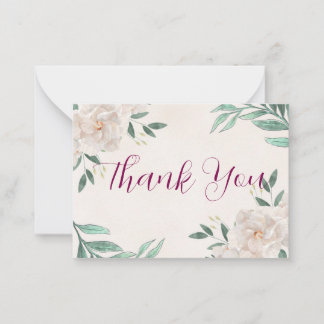 Whimsical Fall Thank You Cards