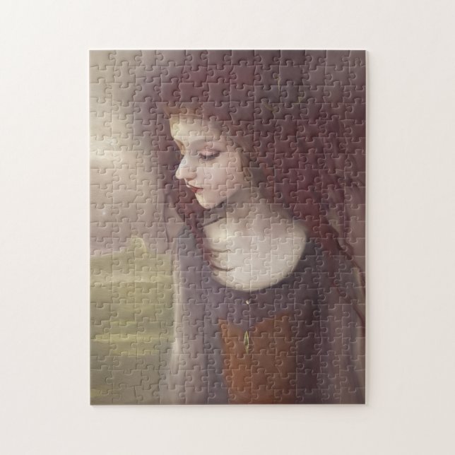 Whimsical Fantasy Little Fairy Jigsaw Puzzle (Vertical)