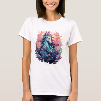 Whimsical Fantasy Unicorn T-Shirt