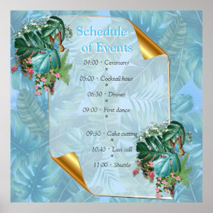 Whimsical Fantasy World with a Tropical Flavour Poster