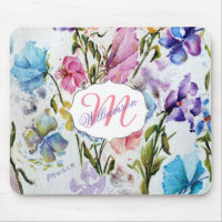 WHIMSICAL FLORAL AND BUTTERFLIES