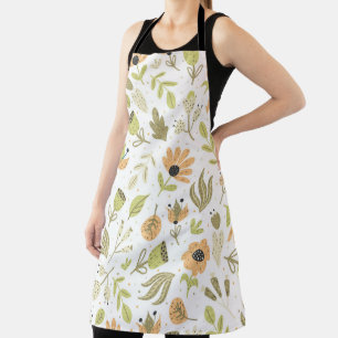 Whimsical Floral Apron
