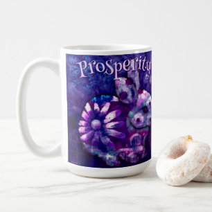 Whimsical Floral Bunny Rabbit Personalised Coffee Mug