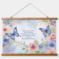 Whimsical Floral Butterfly Art Timeless Beauty