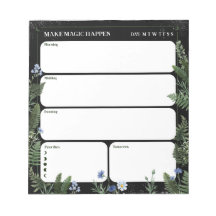 Whimsical Floral Daily Planner