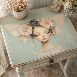 Whimsical Floral Fairy Butterfly Wings Decoupage Tissue Paper