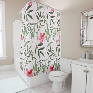 Whimsical Floral Light & Lovely Shower Curtain