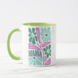 Whimsical Floral Mum Mug