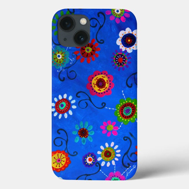 WHIMSICAL FLORALS Case-Mate iPhone CASE (Back)
