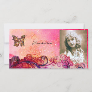 WHIMSICAL FLOURISHES bright red ,pink purple