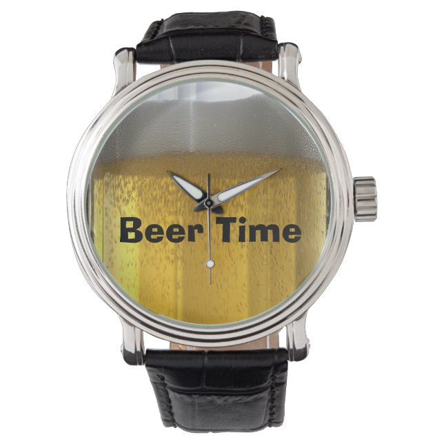 Whimsical Foaming Beer Watch (Front)