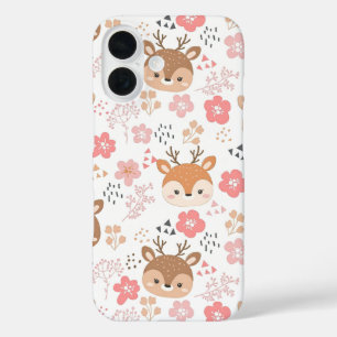 Whimsical Folk Art Hedgehog for Nursery iPhone 16 Case