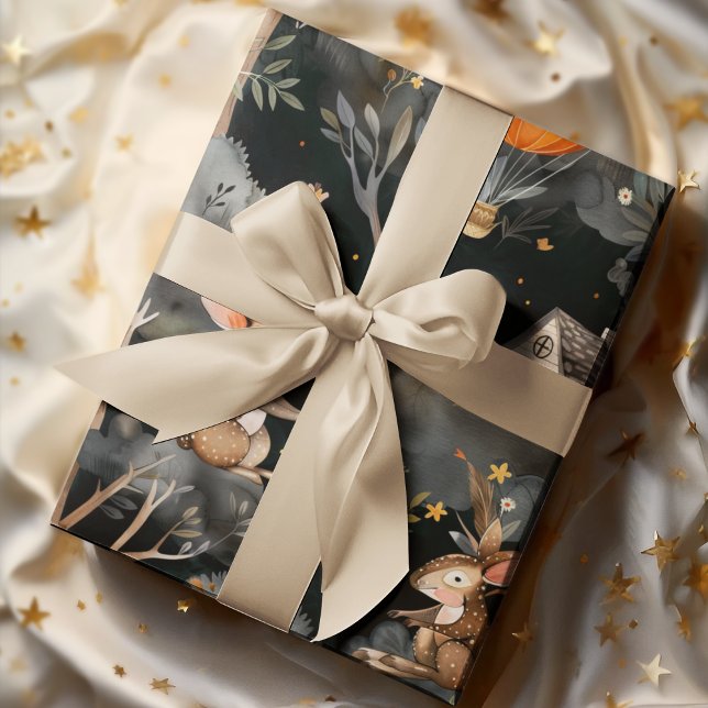 Whimsical Forest Adventure  Wrapping Paper (Creator Uploaded)