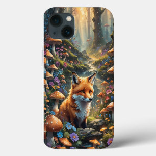 Whimsical Forest Fox iPhone / iPad Case