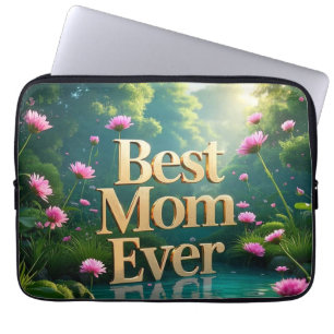 Whimsical Forest Garden For Mother's Day  Laptop Sleeve