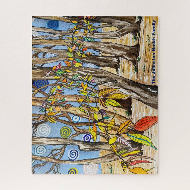 Whimsical Forest Puzzle (Vertical)