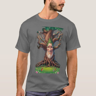 Whimsical Forest Tales: The Talking Tree T-Shirt
