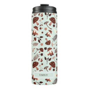Whimsical Fox Thermal Tumbler