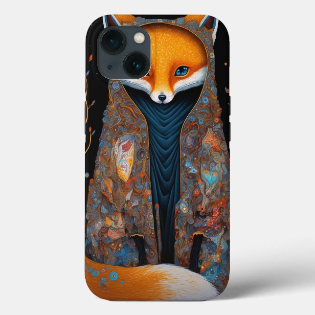 Whimsical Fox Woodland Fantasy Art Case-Mate iPhon Case-Mate iPhone Case (Back)