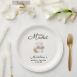 Whimsical Fresh Off The Market Bridal Shower  Paper Plate<br><div class="desc">Celebrate the bride-to-be with a Fresh Off The Market Bridal Shower. Set the perfect tone for your bridal shower with these matching paper plates and announce the bride is officially off the market! 


Whimsical Fresh Off The Market Bridal Shower Paper Plates</div>