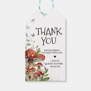 Whimsical Fungi Mushroom Favour Tags