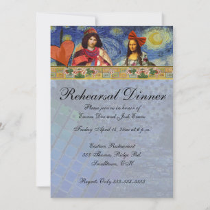 Whimsical Funny Rehearsal dinner Invitation