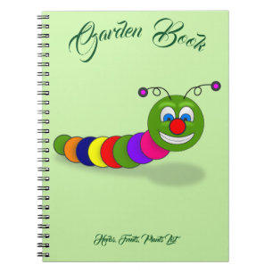 Whimsical Garden Bug Notebook