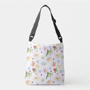 Whimsical Garden Crossbody Bag
