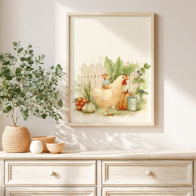  Whimsical Garden Storybook kids Poster (Creator Uploaded)