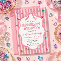Whimsical Gemstone Girl Birthday Party