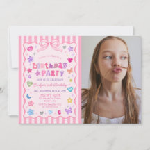 Whimsical Gemstone Girl Birthday Photo