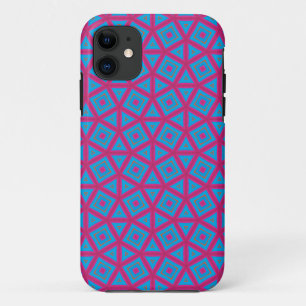 Whimsical Geometric Pattern iPhone 11 Case