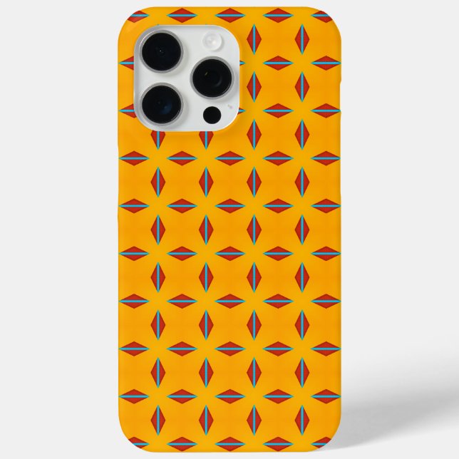 Whimsical Geometric Pattern Case-Mate iPhone Case (Back)