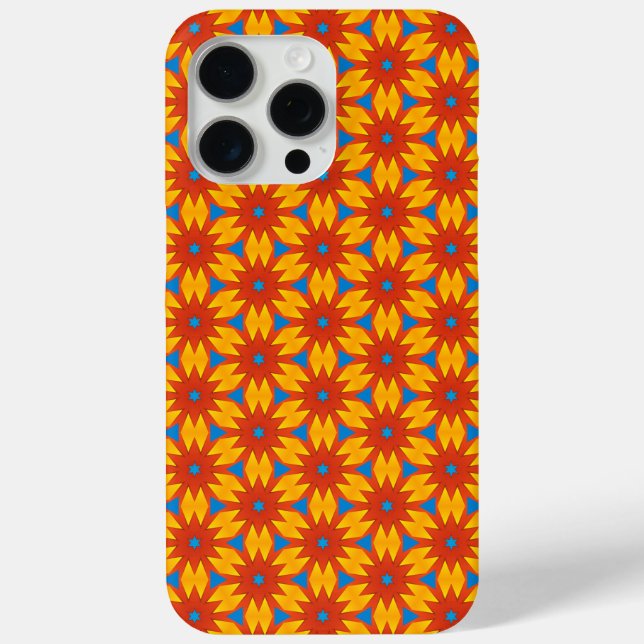 Whimsical Geometric Pattern Case-Mate iPhone Case (Back)