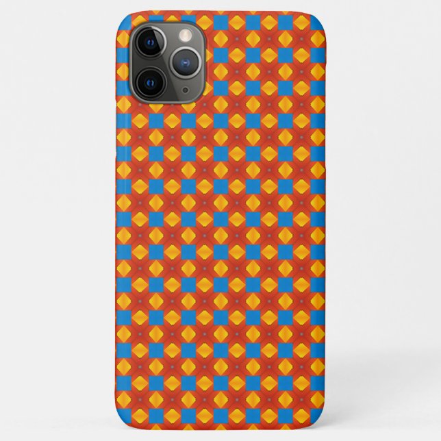 Whimsical Geometric Pattern Case-Mate iPhone Case (Back)