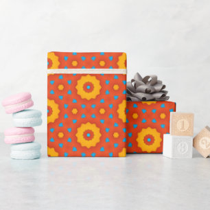 Whimsical Geometric Wrapping Paper