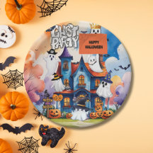 Whimsical Ghost Party Kids Halloween 