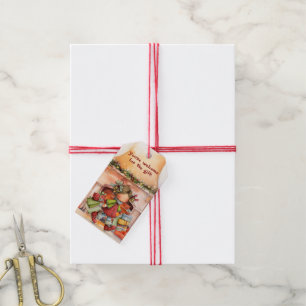 Whimsical Girl Humorous Gift Tags