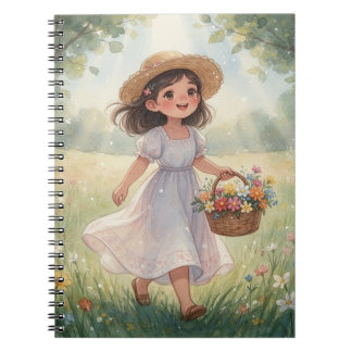 Whimsical Girl Notebook